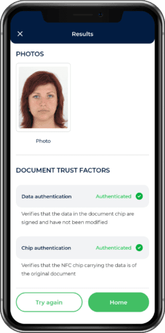 NFC Reading and Verification