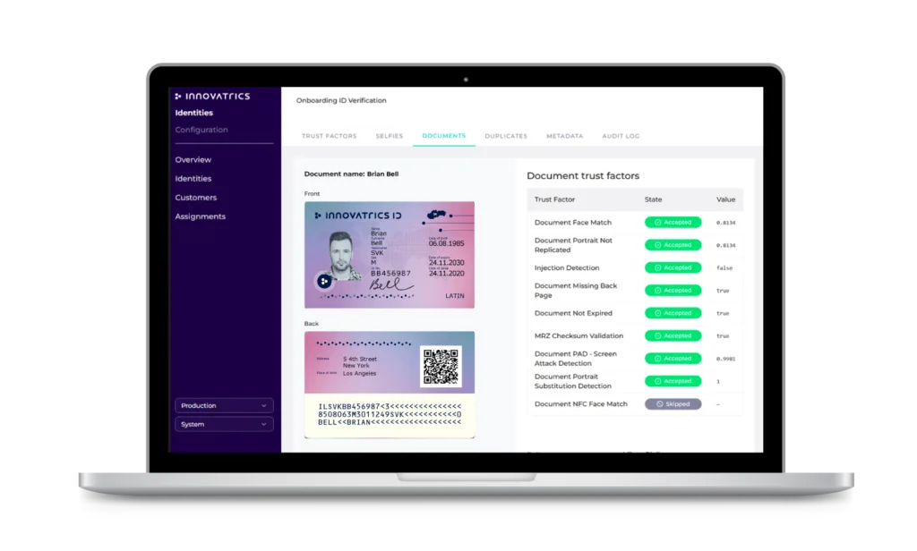 Enterprise Identity Verification Platform