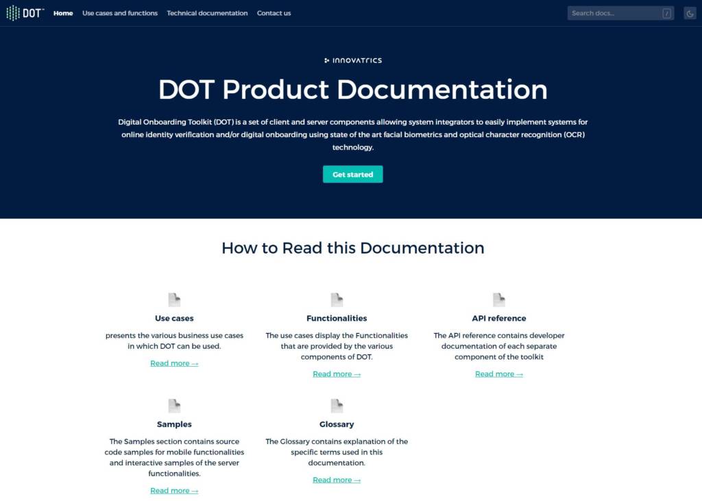 La documentación técnica del kit de herramientas de incorporación digital ya está disponible en línea La documentación técnica del kit de herramientas de incorporación digital ya está disponible en línea