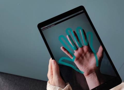 contactless palm contactless palm