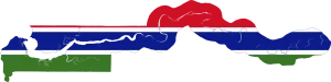 Map of Gambia