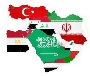 Flags Middle East