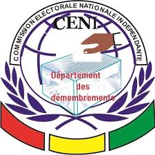 La Commission Électorale Nationale Indépendante (CENI), Guinea LOGO