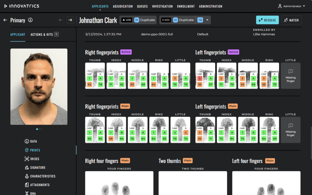 biometric-data-extraction
