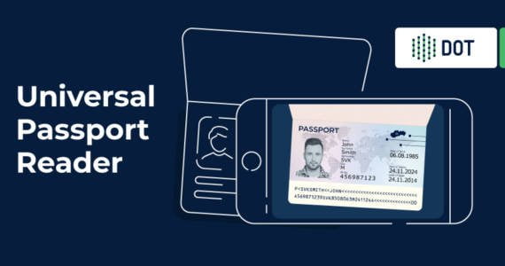 Digital Onboarding universal passport MRZ reader
