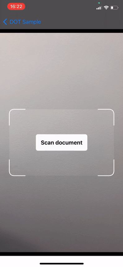 procesamiento del documento durante la incorporación digital