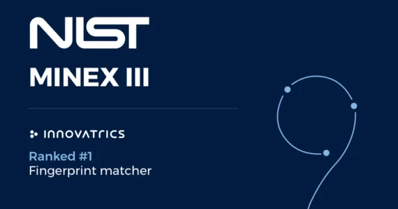 La nueva generación de algoritmos de huellas dactilares de Innovatrics ocupan la primera posición en la evaluación de MINEX III del NIST La nueva generación de algoritmos de huellas dactilares de Innovatrics ocupan la primera posición en la evaluación de MINEX III del NIST
