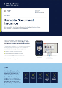 New ABIS for Biometric Passport Issuance in Ecuador