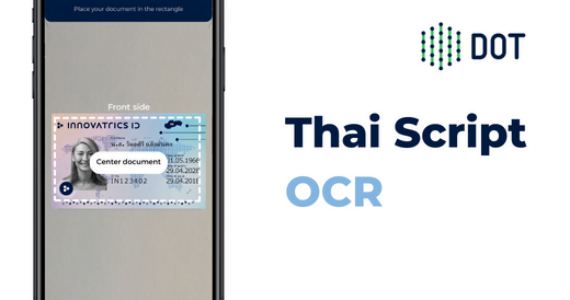 Innovatrics Leads the Way in OCR Accuracy of Thailand National ID