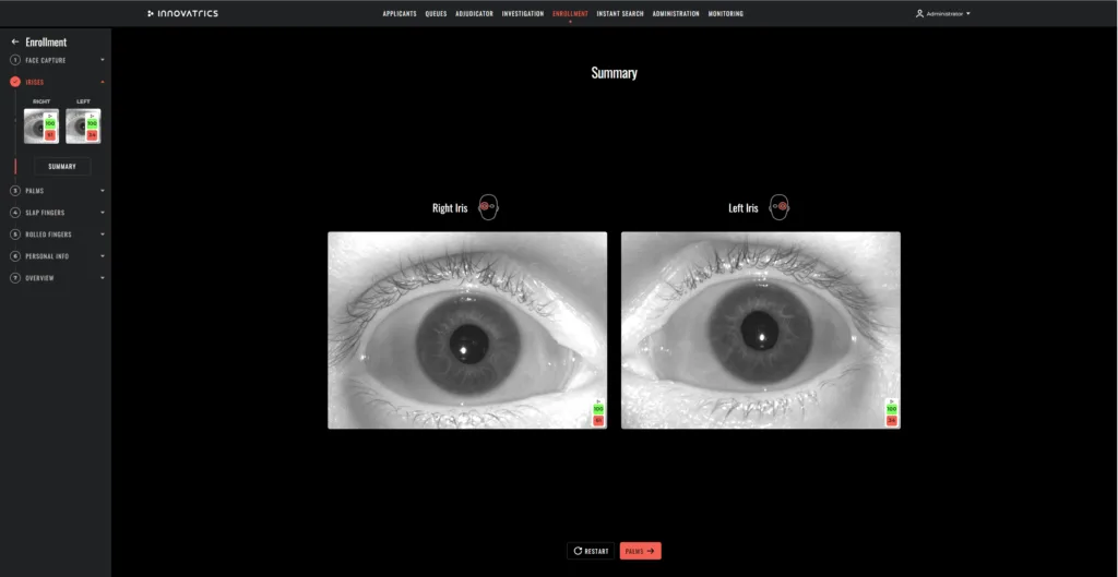 Innovatrics ABIS Redefines Biometric Enrollment UX