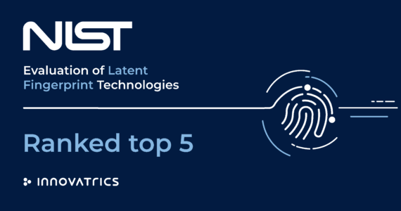 Innovatrics se sitúa entre los mejores proveedores de algoritmos para la identificación de huellas dactilares latentes