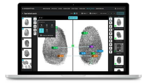 Innovatrics ABIS fingerprint adjudicator