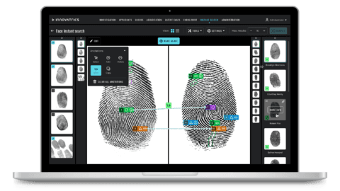 Innovatrics ABIS fingerprint adjudicator