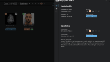 Innovatrics Updates ACE-V for More Flexible Latent Print Work
