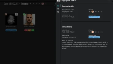Innovatrics Updates ACE-V for More Flexible Latent Print Work
