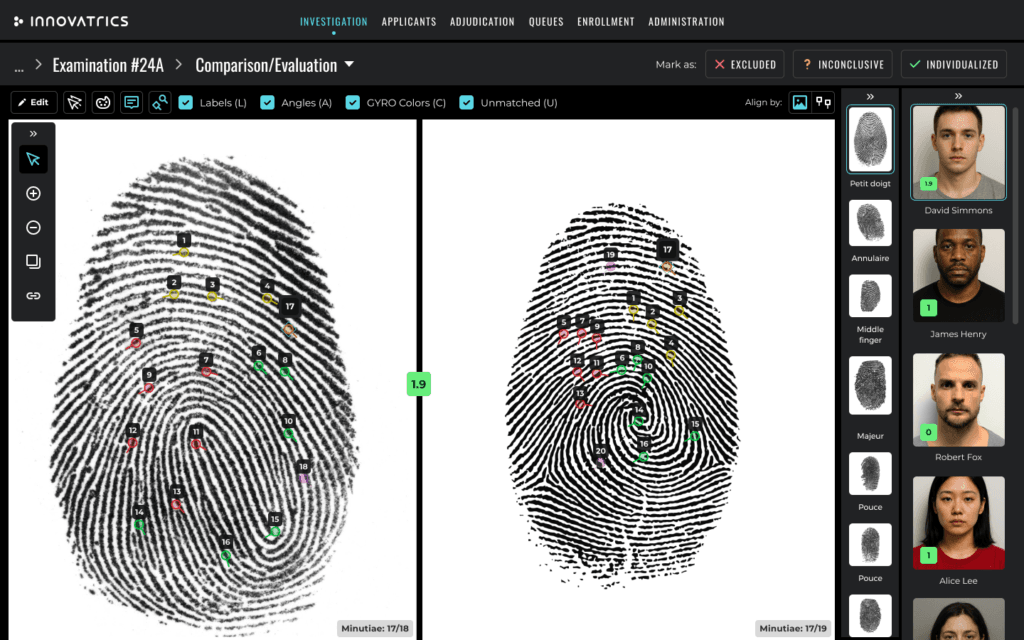 ABIS Para Investigación Criminal