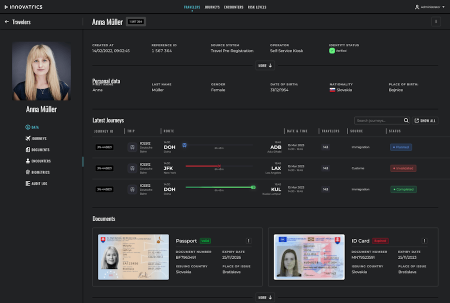 Border Control Platform