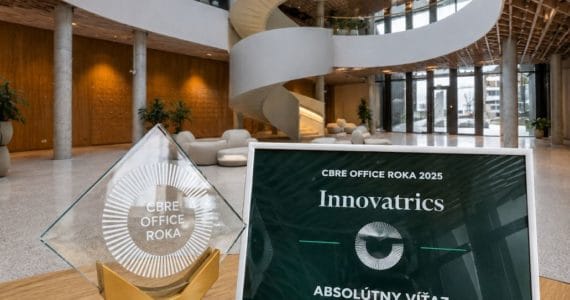 Innovatrics HQ Named Overall Winner of CBRE Office Roka